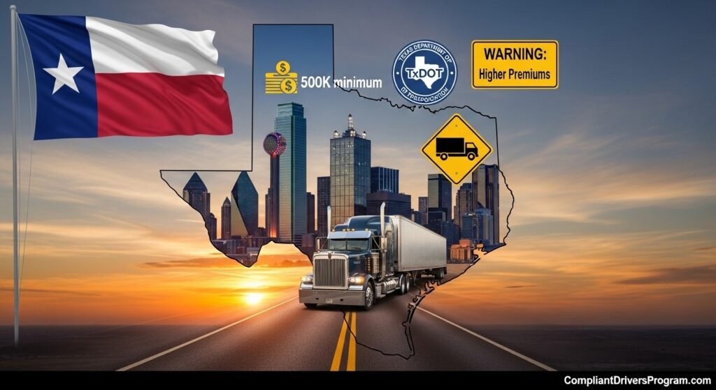 Bobtail insurance requirements in Texas for semi trucks