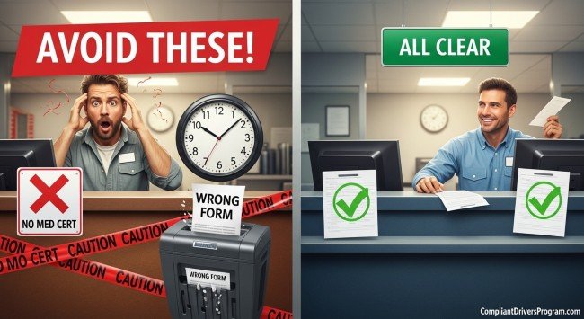 Top mistakes delaying CDL state transfer visual warnings