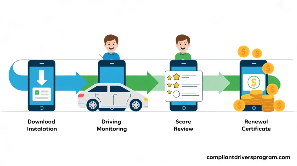 How to enroll compliant driver insurance guide
