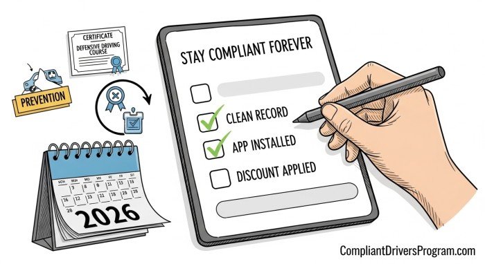 Compliant drivers program legit tips - how to stay eligible long-term
