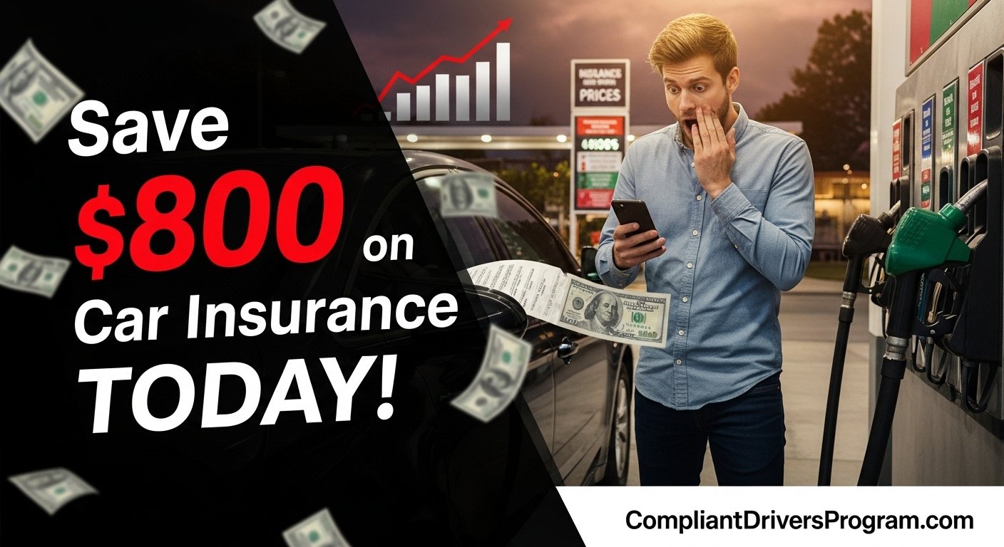 Driver shocked by high car insurance bill finding cheap rates