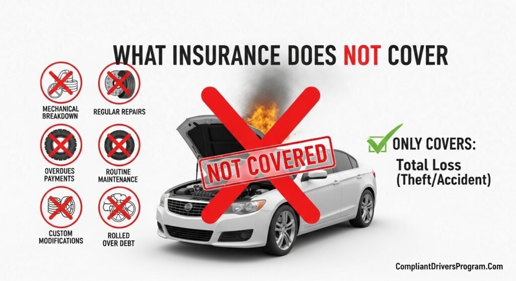 Does gap insurance cover engine failure no - gap insurance exclusions and limitations explained