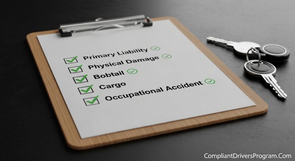 What insurance do owner operators need - complete coverage checklist
