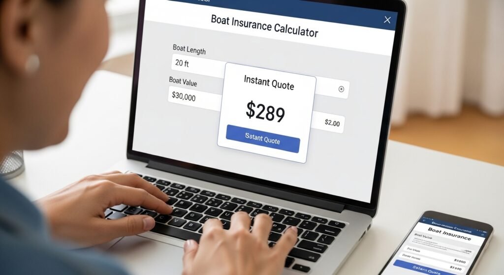 boat insurance quotes calculator instant estimates