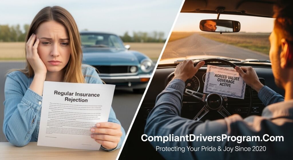 Transform from insurance worry to confident classic car ownership with proper agreed value coverage