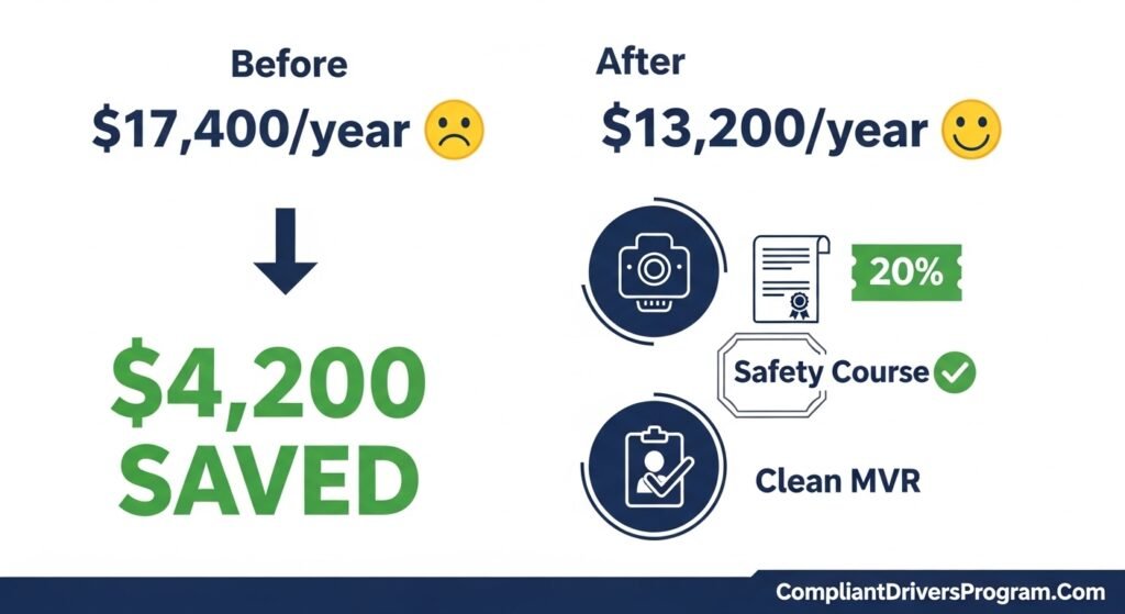 How to reduce independent trucker insurance costs with proven discount strategies