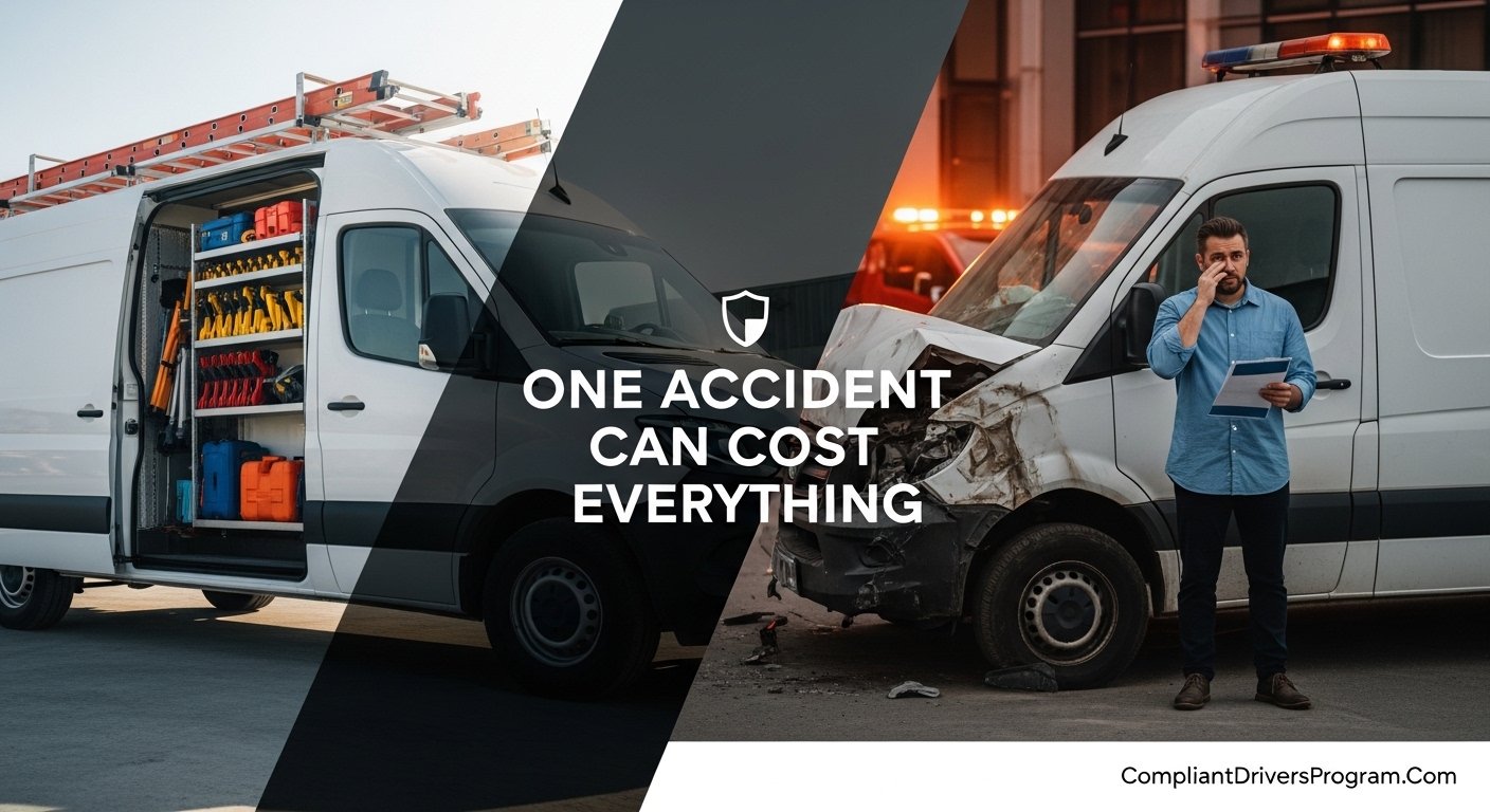 Van Insurance Business Protection 2026 - Before and After Accident Comparison