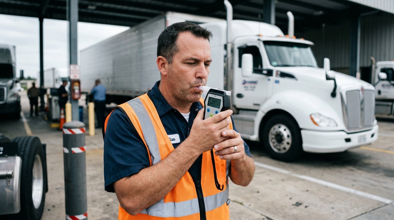 DOT Alcohol Testing Rules and Limits